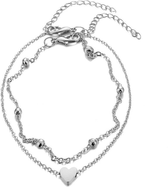 KTY Fußkette, silber, Damen - Bild 1