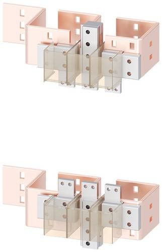 Siemens Anschlussverbreiterung 3VA9873-0QH00 in Silber - Bild 1