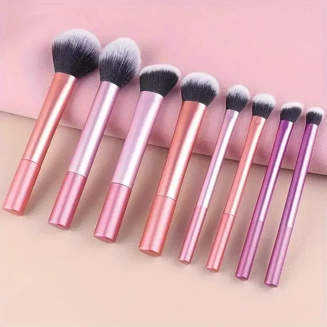 RUZOFO Make-up Pinsel-Set, 8-teilig, Kunsthaar - Bild 1
