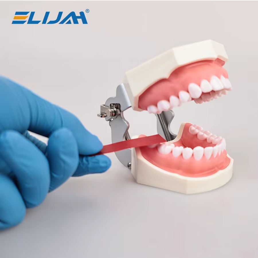 Denspay Dental Artikulationspapier doppelseitig in Blau und Rot für Zahnärzte - Bild 3