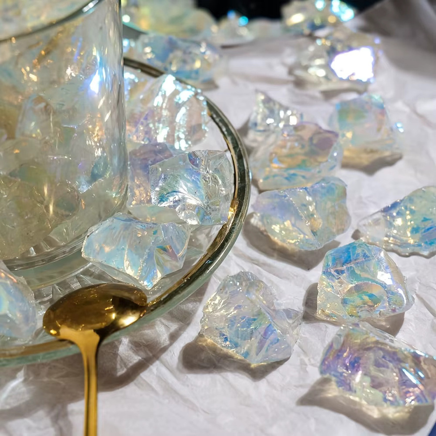 CrystalHola Schillernder Opal als roher Edelstein in Multicolour, 100 g - Bild 3