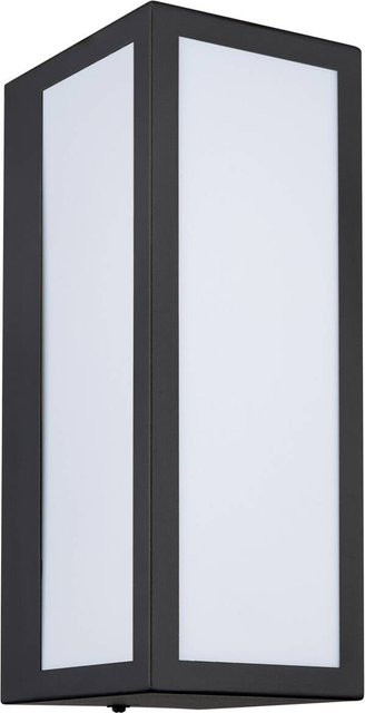 Globo Außenleuchte GUNDULA in Schwarz, modern, Metall und Glas, E27, IP44 - Bild 2