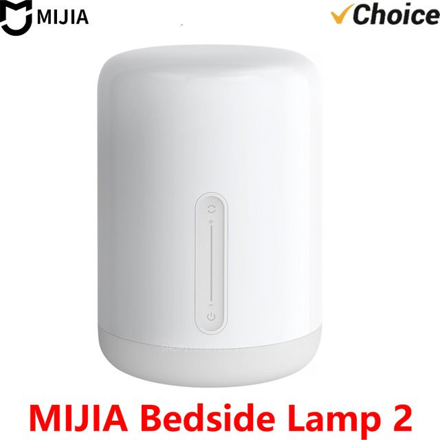 MIJIA Intelligente LED Nachttischlampe in Weiß mit Farbwechsel, Bluetooth, WiFi und Touch-Steuerung, kompatibel mit Apple HomeKit und Siri, 400 Lumen - Bild 1