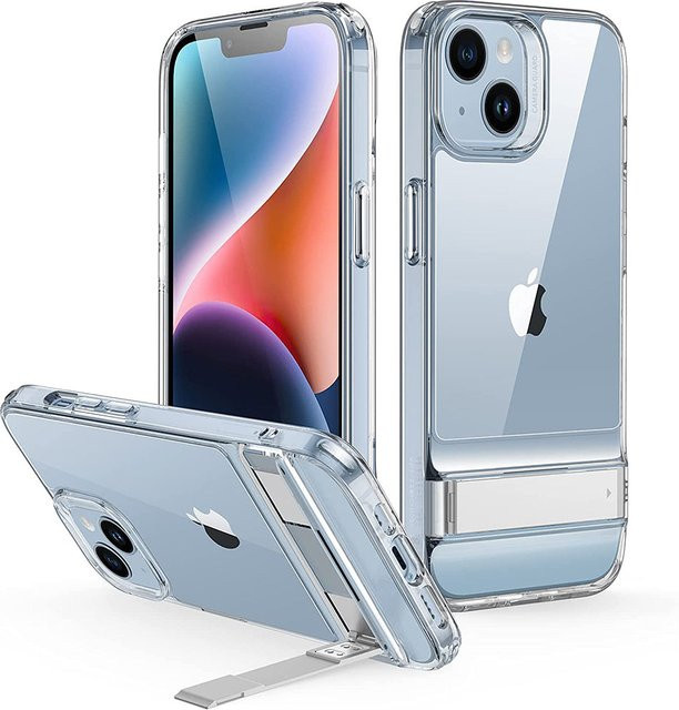ESR Air Shield Boost Kickstand Schutzhülle für Apple iPhone 14 Plus, Transparent - Bild 1