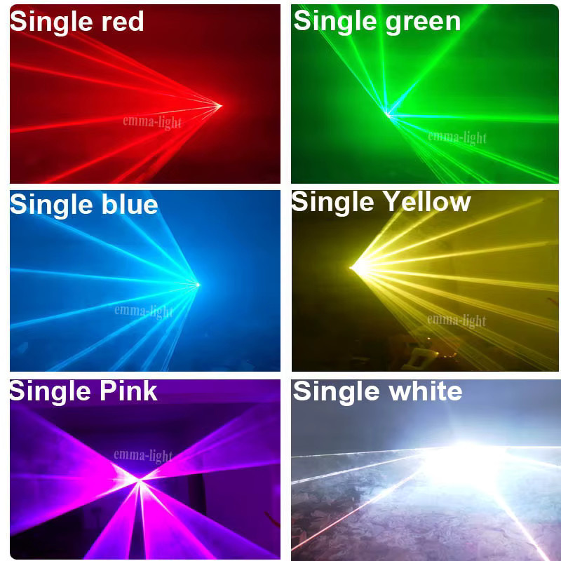 EMMA 3D Animations-Laser-Show-Projektor mit 10W 12W oder 15W Leistung in Multicolor für DJ, Disco und Bar - Bild 4