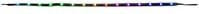 Inter-Tech Argus RS-042 RGB LED-Streifen, Multicolour, Schwarz, 30 cm - Bild 1