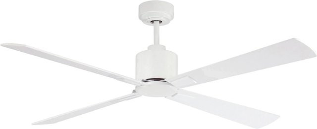 Lucci Air Airfusion Climate DC Energiespar Deckenventilator mit Fernbedienung Weiß, Durchmesser: 132 cm - Bild 1