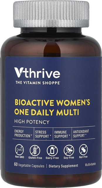 Vthrive Bioactive Women's One Daily Multi, 60 Veggie Capsules, Damen - Bild 1