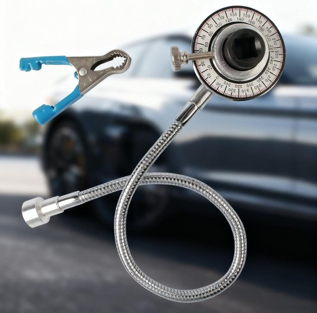 Winkel-Drehmomentmesser und Indexer in Silber - Bild 1