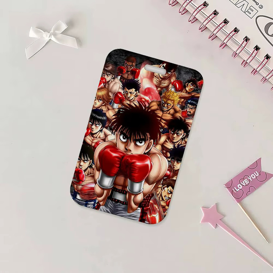 Anime Hajime No Ippo Ausweishalter mit Umhängeband für Schule und Büro in Multicolour - Bild 6
