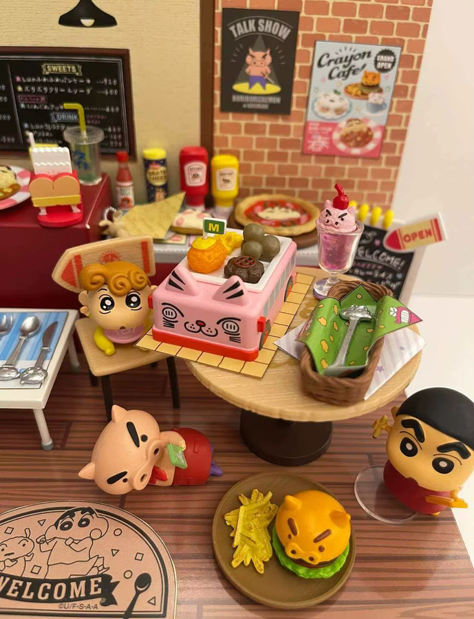 Bandai Xiaoxin Café Dessert Shop Nachmittagstee Blind Box, Miniatur-Modell Szenen-Dekoration - Bild 2