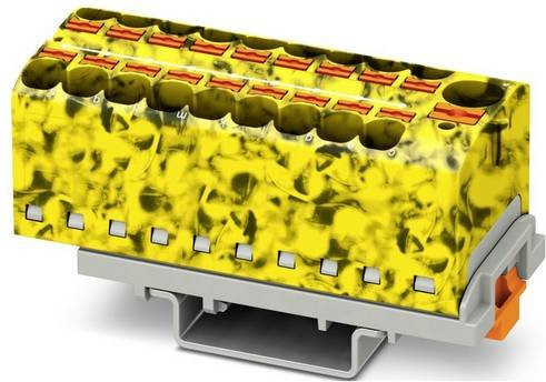 Phoenix Contact Verteilerblock Schwarz-Gelb 8 Stück - Bild 1