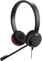 Jabra Evolve 30 II On-Ear Headset kabelgebunden Stereo Schwarz mit Noise Cancelling und USB-C sowie 3,5 mm Klinke Anschluss - Bild 2