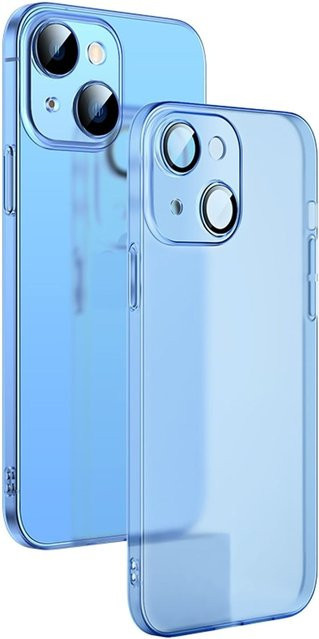 König Design Handy Schutzhülle mit Kameraschutz für iPhone 12 13 14 Pro Max mini Plus in Schwarz, Blau, Grün oder Weiß - Bild 1