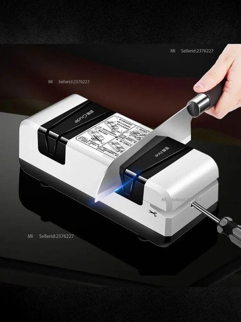 Elektrischer Messerschärfer von Xiaomi in Weiß - Bild 1