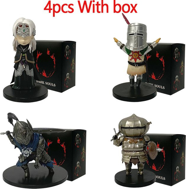 Bandai Dark Souls Solaire Siegmeyer Artorias Feuerwächter Actionfigur, 1-4 Stück - Bild 1
