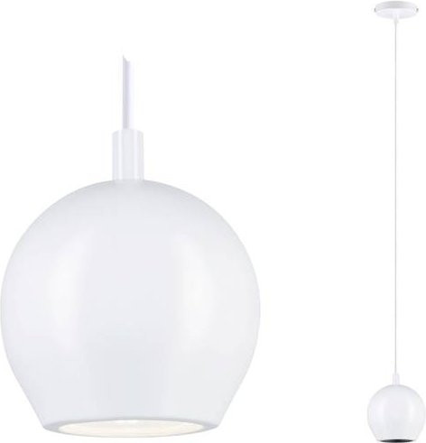 Paulmann Shima 76993 Pendelleuchte GU10 Weiß aus Metall mit höhenverstellbarem Design - Bild 1