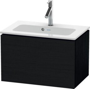 Duravit Waschtischunterschrank Compact L-Cube, wandhängend, Weiß, B/T: 62 x 39,1 cm - Bild 1