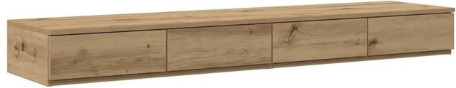 vidaXL Bettschubladen Artisan-Eiche in Braun, B/T/H: 150 x 36,5 x 16,5 cm - Bild 1