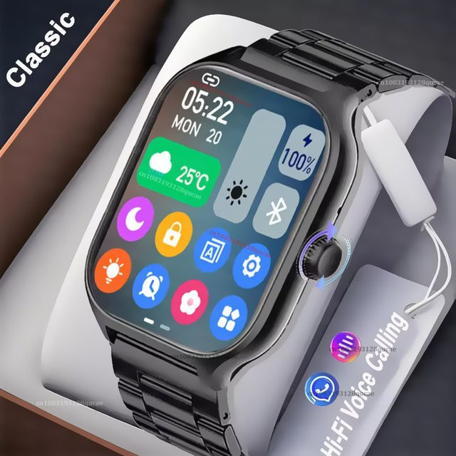Ola Esporte Outdoor Militär GPS Smartwatch für Herren und Damen mit Bluetooth-Anruf, wasserdicht und mehrere Sportmodi, Modell Ht30 - Bild 1