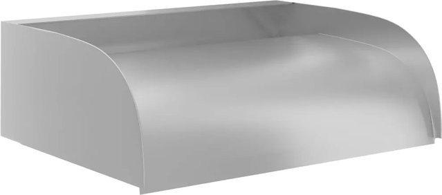 vidaXL Wasserfall aus Edelstahl 304 in Silber, B/T/H: 45 x 34 x 14 cm - Bild 1