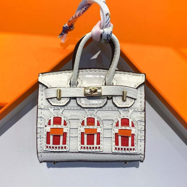 Sweet Rose Anhänger, kleines Haus, Platin-Tasche, Damen - Bild 1