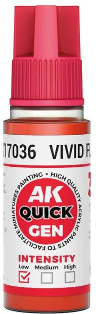AK Interactive Quick Gen Flesh, 18 ml, Rot - Bild 1