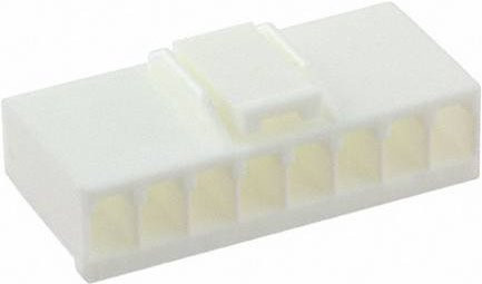 Molex Buchsengehäuse-Kabel Weiß, 8 Polzahl, Rastermaß: 3.50 mm - Bild 1