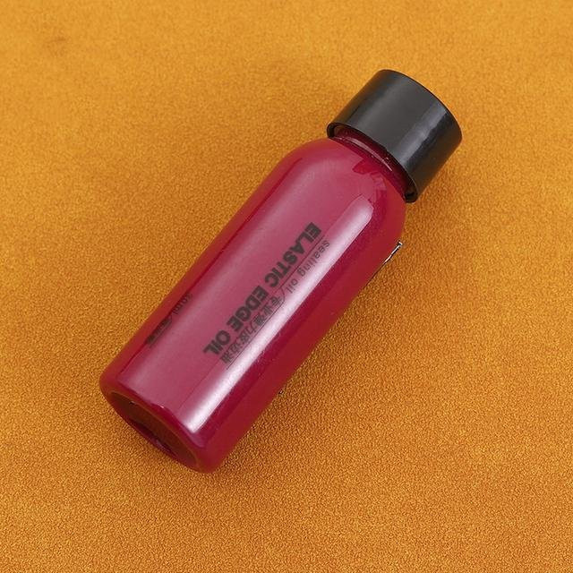 Kaiser Mall Lederkantenfarbe Rot, 30 ml Ölfarbe für DIY-Handwerk und Lederschuhkanten - Bild 1