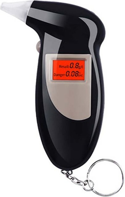 Kebidumei Digitaler Alkoholtester mit LCD-Display in Schwarz - Bild 1