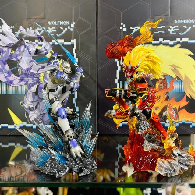 Bandai Digimon Agunimon Garurumon, Actionfiguren, 26 cm - Bild 1