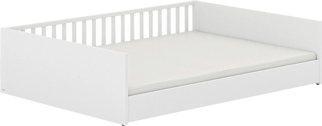Paidi Bodenbett Little Flo Kinderbett in Weiß B/T/H: 140 x 200 cm - Bild 1