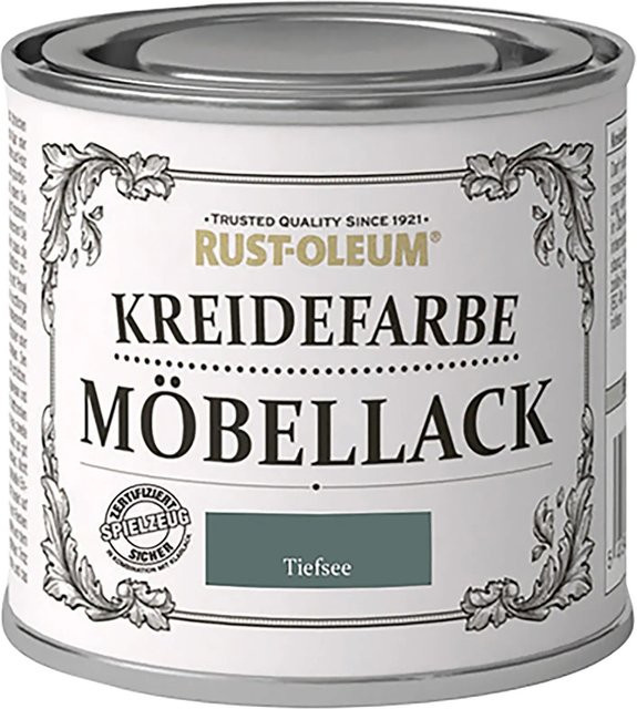 Rust-Oleum Kreidefarbe Möbellack Petrol Blau 125 ml - Bild 1