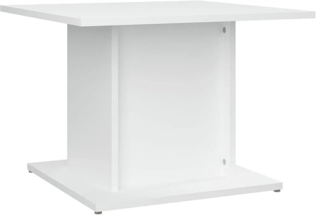 vidaXL Couchtisch aus Holzwerkstoff in Weiß, B/T/H: 55,5 x 55,5 x 40 cm - Bild 1