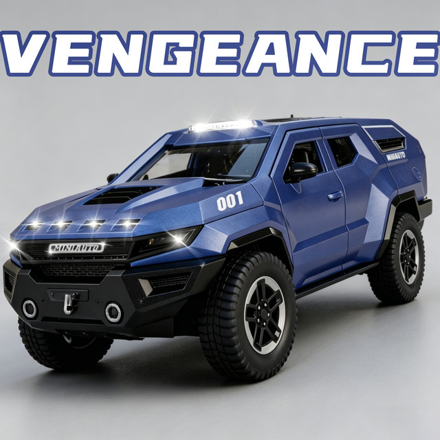 HAOCHI Rezvani Vengeance Spielzeugmodell Geländewagen, 1:24, mit Sound und Licht - Bild 1