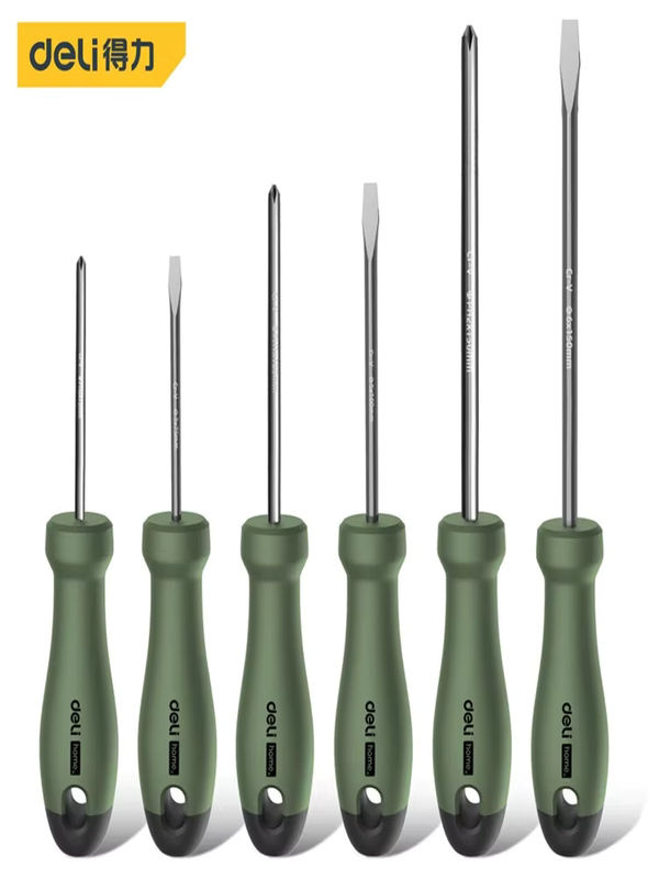 Deli Home Serie Schraubendreher Set für Reparaturen in Schwarz, 2/4/6 Stück - Bild 4