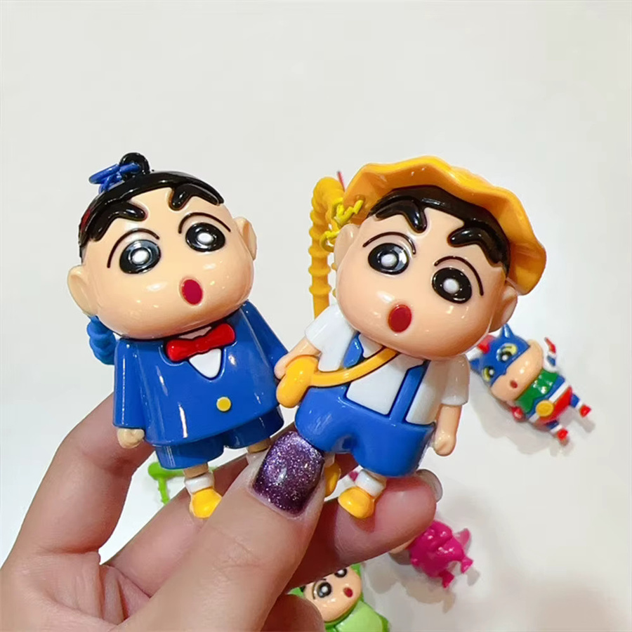 Joytop Kawaii Anime Crayon Shin-Chan Schlüsselanhänger, Cartoon Auto-Schlüsselring Anhänger - Bild 2