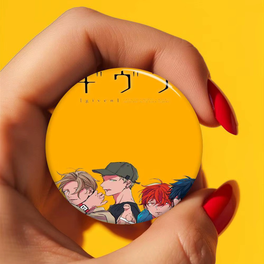 Anime-Broschen, Cartoon, Unisex - Bild 3