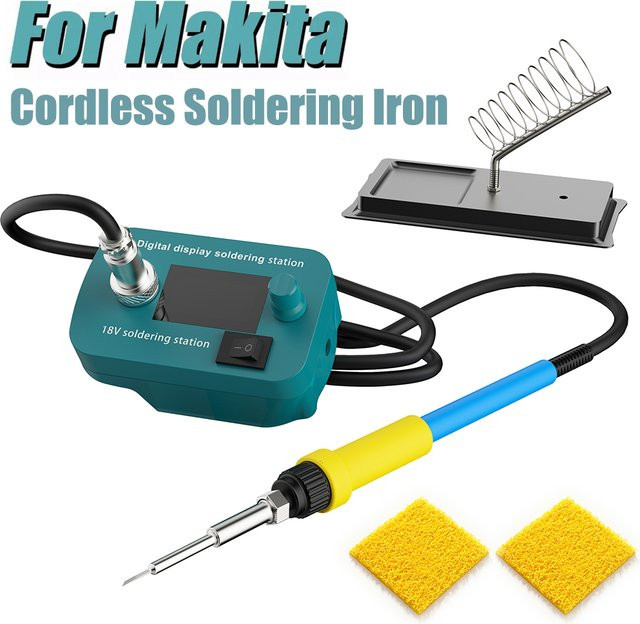 Makita Akku-Lötkolben-Station 60 W für 14,4 V bis 18 V Akkus - Bild 1