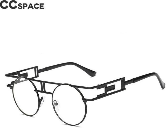 Bai Fen Bai Electronic 3C Computerbrille, Rund, Metall, Semi-rimless, Unisex, Black - Bild 1