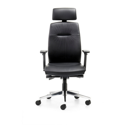 Mayer Sitzmöbel Drehstuhl 2480 mit Kopfstütze und Armlehnen, Schwarz, B/H: 66 x 62 cm - Bild 2