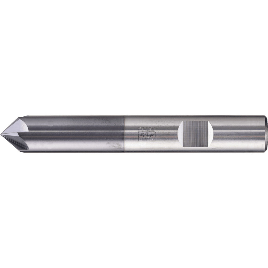 PFERD TOOLS VHM Entgratfräser Universal Line mit 6 Schneiden, 90 Grad, Durchmesser 12 mm, TiAlN Beschichtung, Farbe: Silber - Bild 1