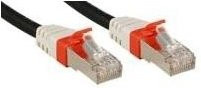 Lindy Premium Ethernet Patch-Kabel CAT 6a SFTP RJ-45 auf RJ-45 Schwarz 30,0 m - Bild 1