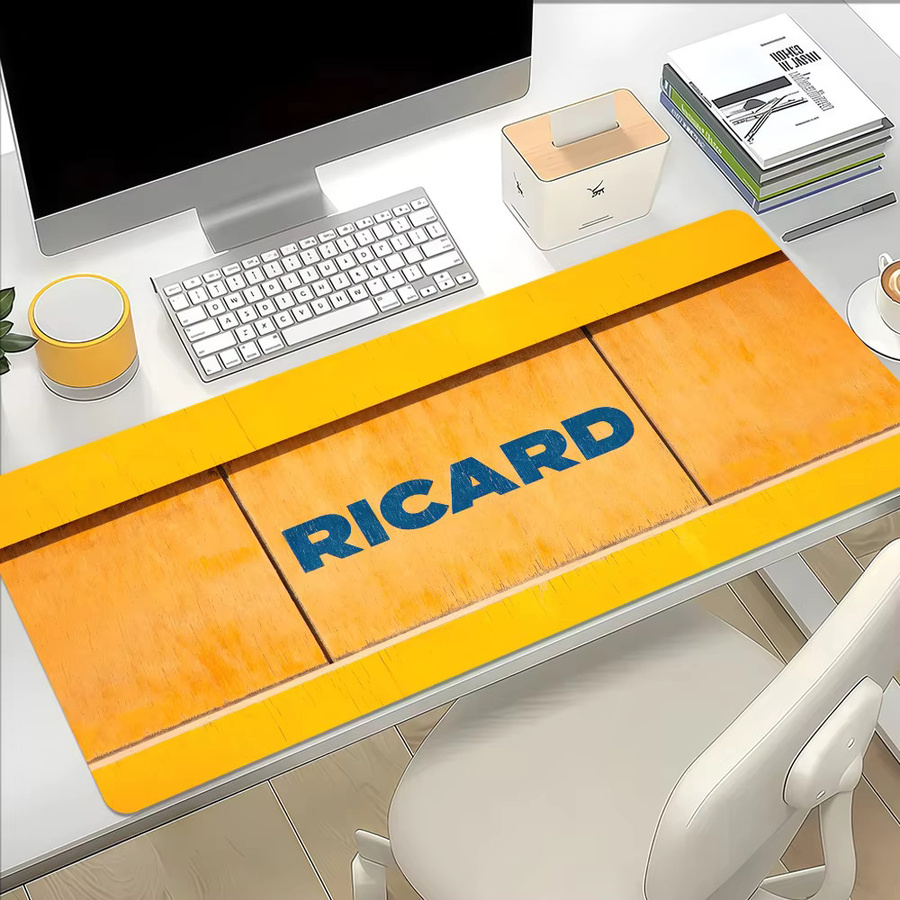 R-Ricard Mauspad Gelb rutschfest und verdickt für Gaming und Büro - Bild 5