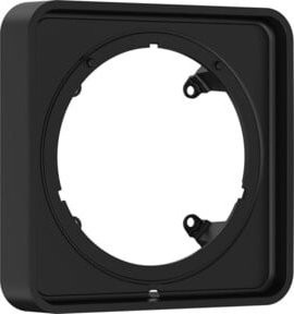 Hansgrohe Verlängerungsrosette 22mm in Schwarz Matt, B/H: 17 x 17 cm - Bild 1