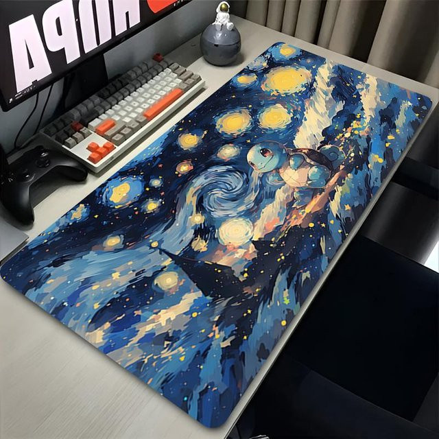 MINISO Anime Mauspad XXL Enton Multicolour B/T/H: 100 x 50 x 0,2 cm - Bild 1