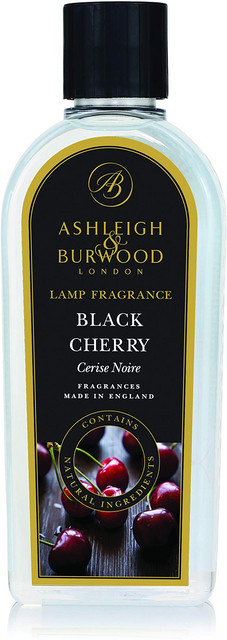 Ashleigh & Burwood Black Cherry Lampenduft mit fruchtigem Aroma in transparentem Glas - Bild 1