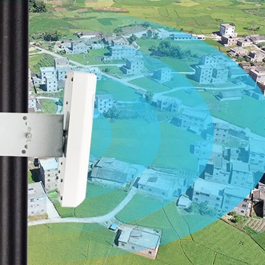 SignalPlus Dual-Band Outdoor WLAN-Richtantenne 2,4GHz und 5,8GHz mit 15dBi Gewinn in Weiß - Bild 4