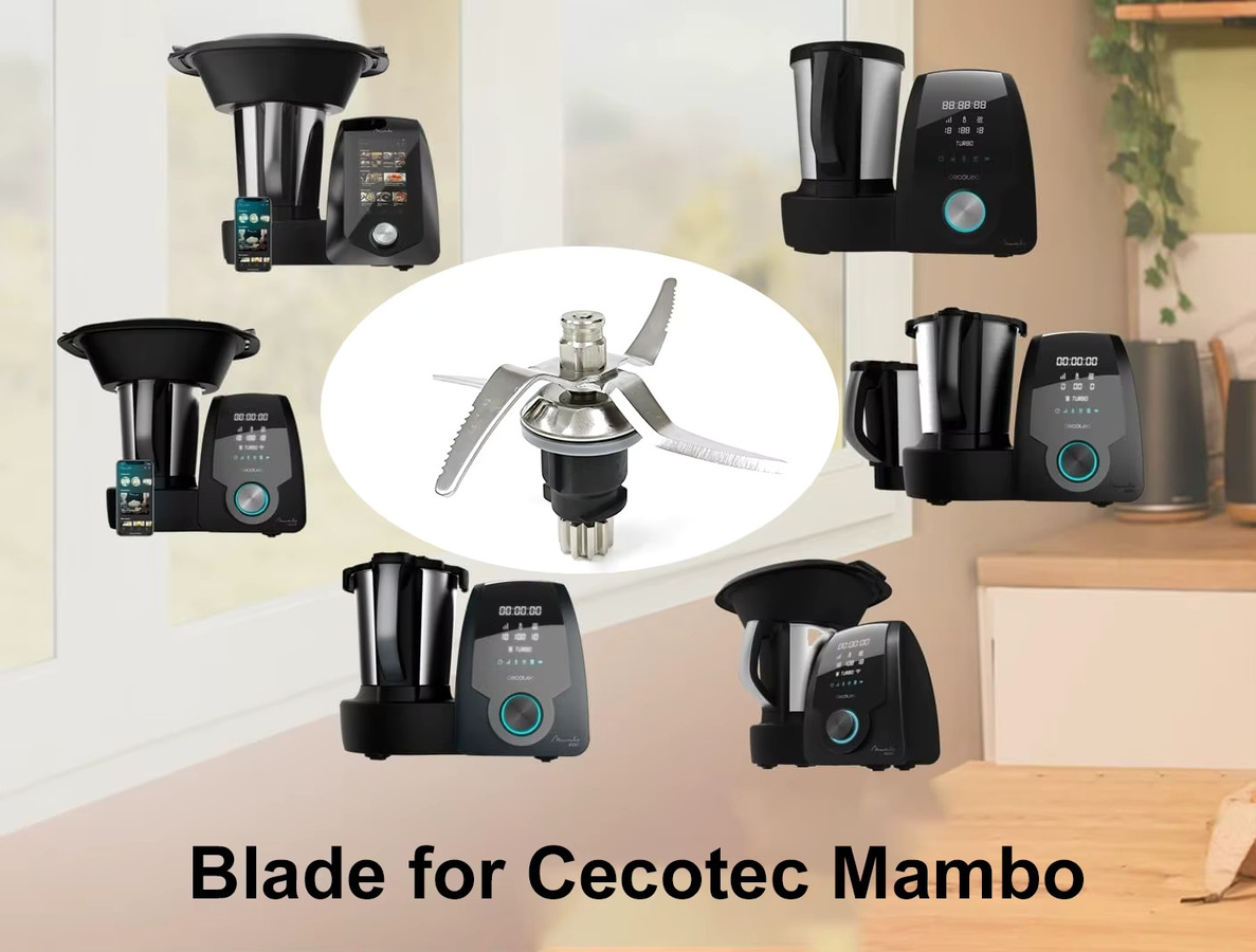 Mixer-Klinge für Cecotec Mambo Habana in Silber - Bild 2