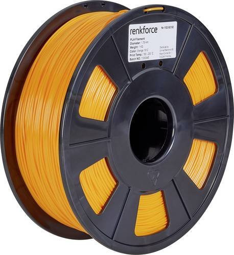 Renkforce PLA Pro Filament 1.75mm Orange 1000g - Bild 1